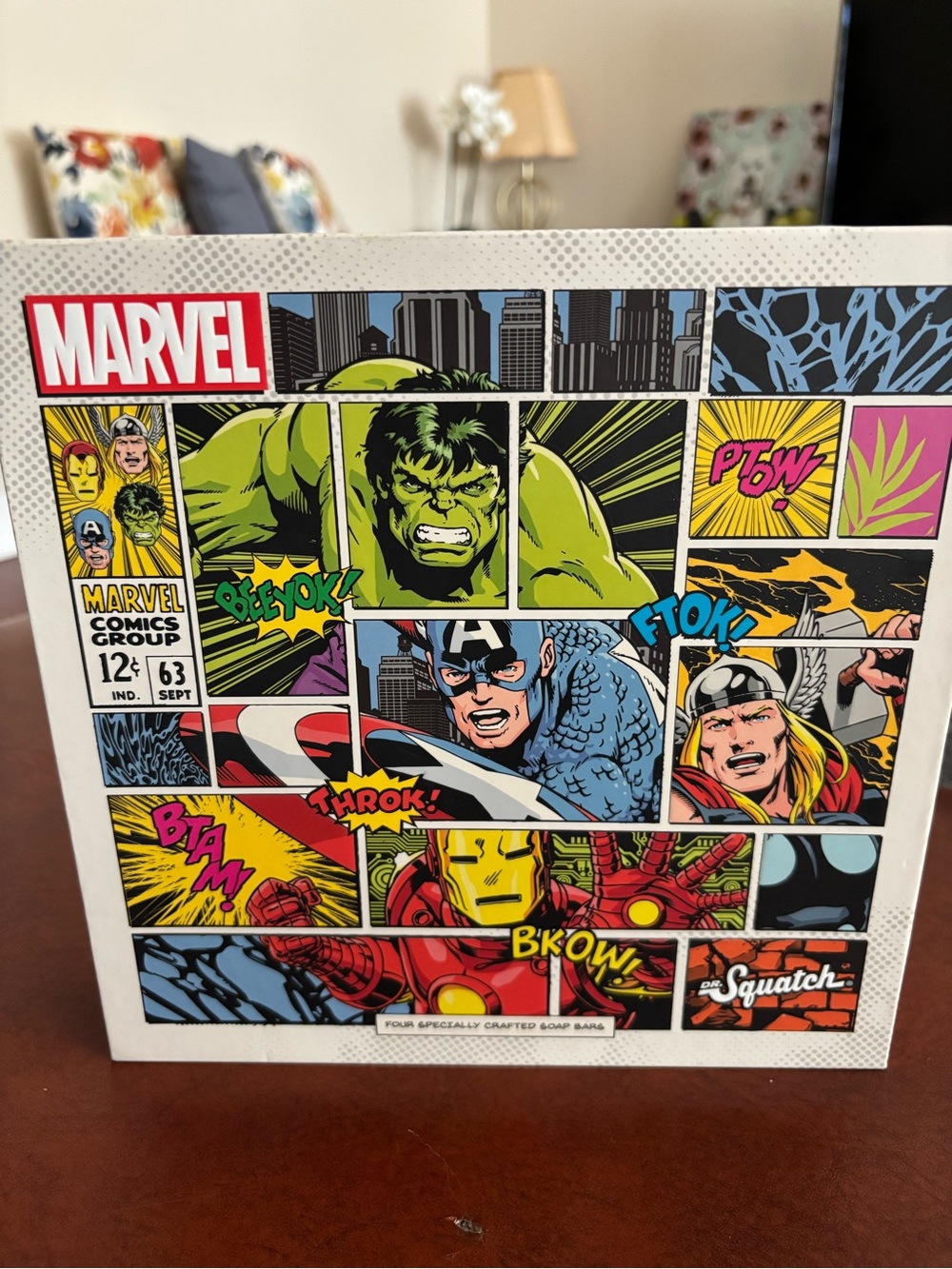 Avengers limited collection Marvel - 4 soaps